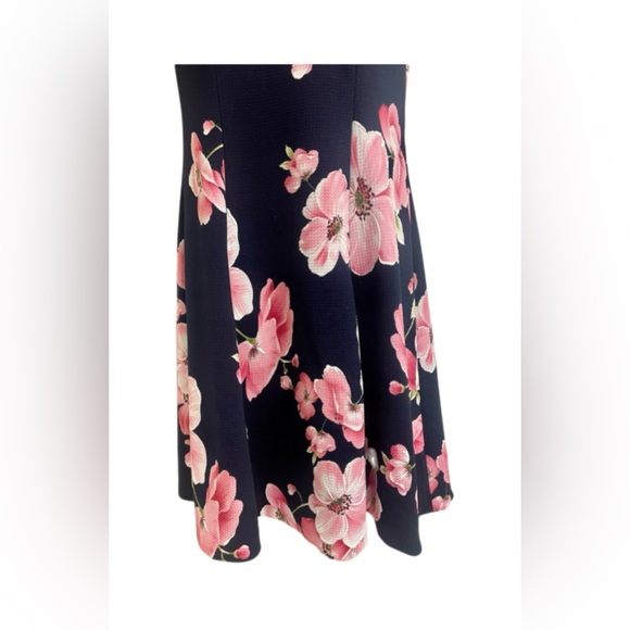 Eliza J. Fit & Flare Bold Floral Print Dress - Picture 5 of 6